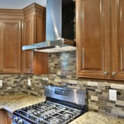 kitchen backsplash range