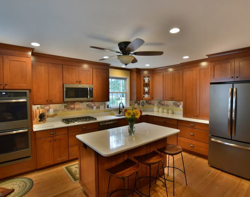 kitchen remodel island countertop