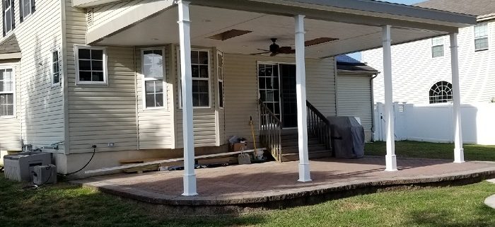 covered porch sewell nj