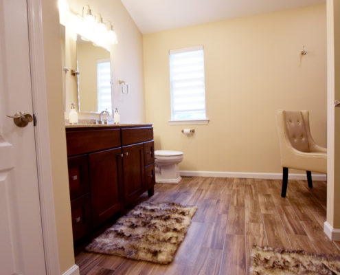 master bathroom remodeling project in sewell, new jersey