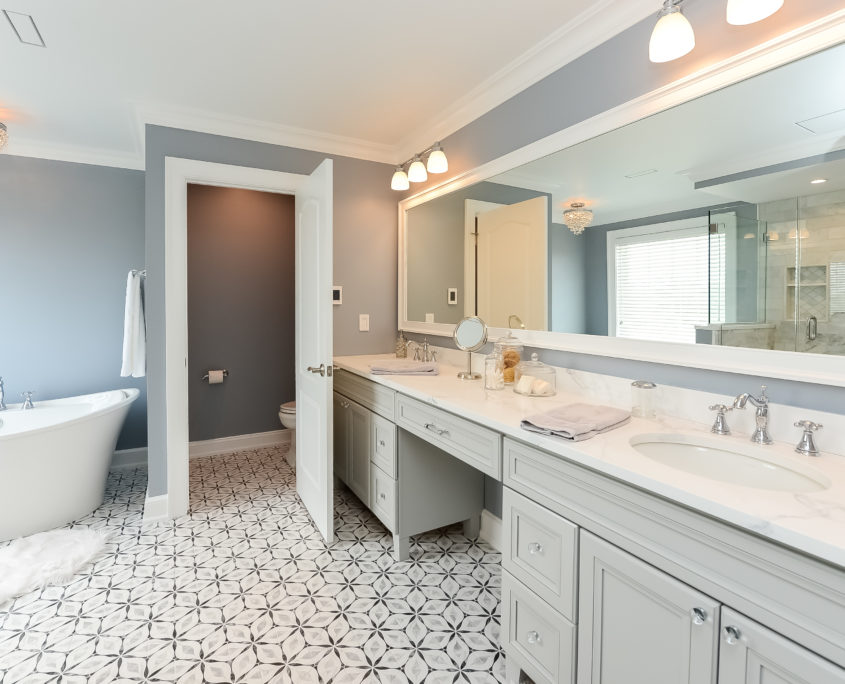 primary bathroom suite in clarksboro nj