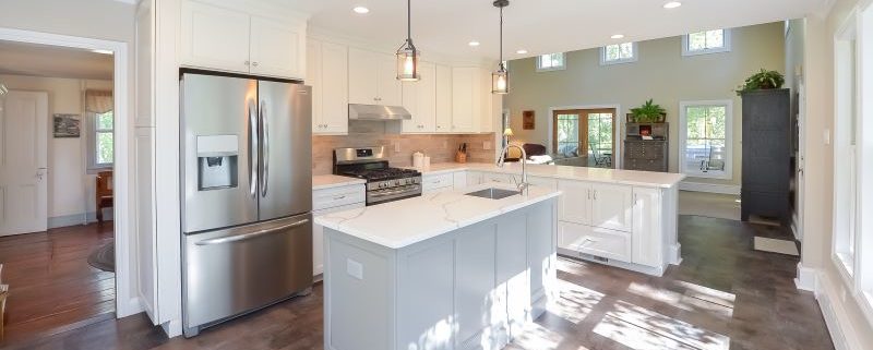 modern kitchen open concept mullica hill nj