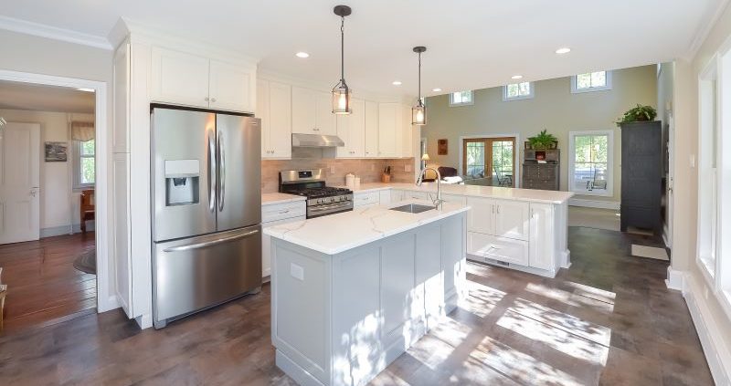 modern kitchen open concept mullica hill nj