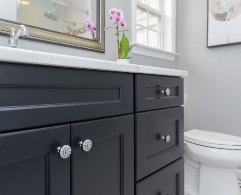 master bathroom west deptform vanity