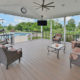 multitiered deck and patio covered lounge area clarksboro nj