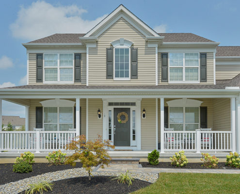 covered front porch in mickleton nj