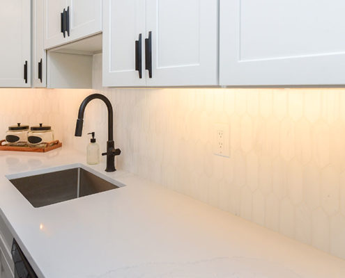 countertop and picket backsplash new jersey kitchen remodel