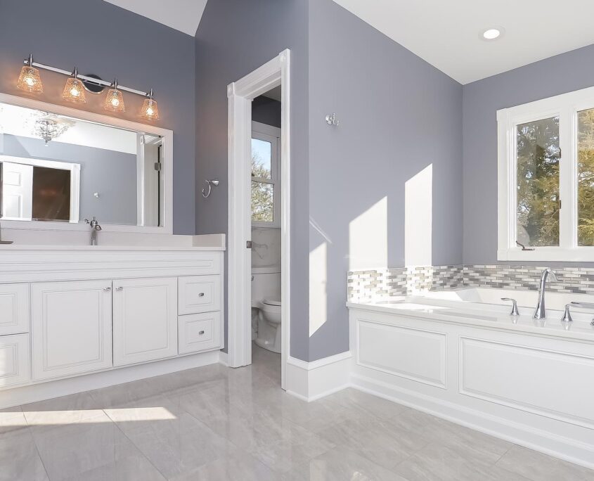 wenonah nj master bathroom with skylight