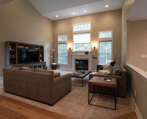 first-floor-interior-remodel-mickleton-nj-18 remodeled living room cathedral ceilings mickleton nj