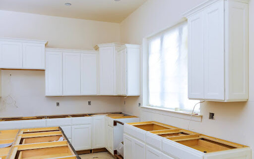 kitchen remodel in progress new counters and cabinets how to survive a kitchen remodel ayars complete home improvements