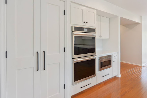 high end kitchen appliances in renovated kitchen ovens ayars complete home improvements