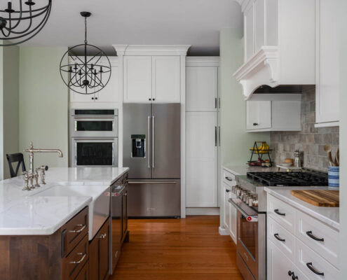 mickleton kitchen work area
