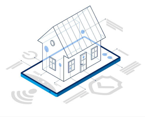 blueprint of a smart home